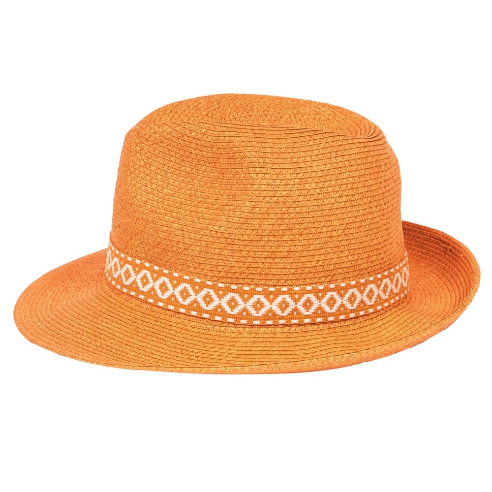 Chapeau papier ruban étroit