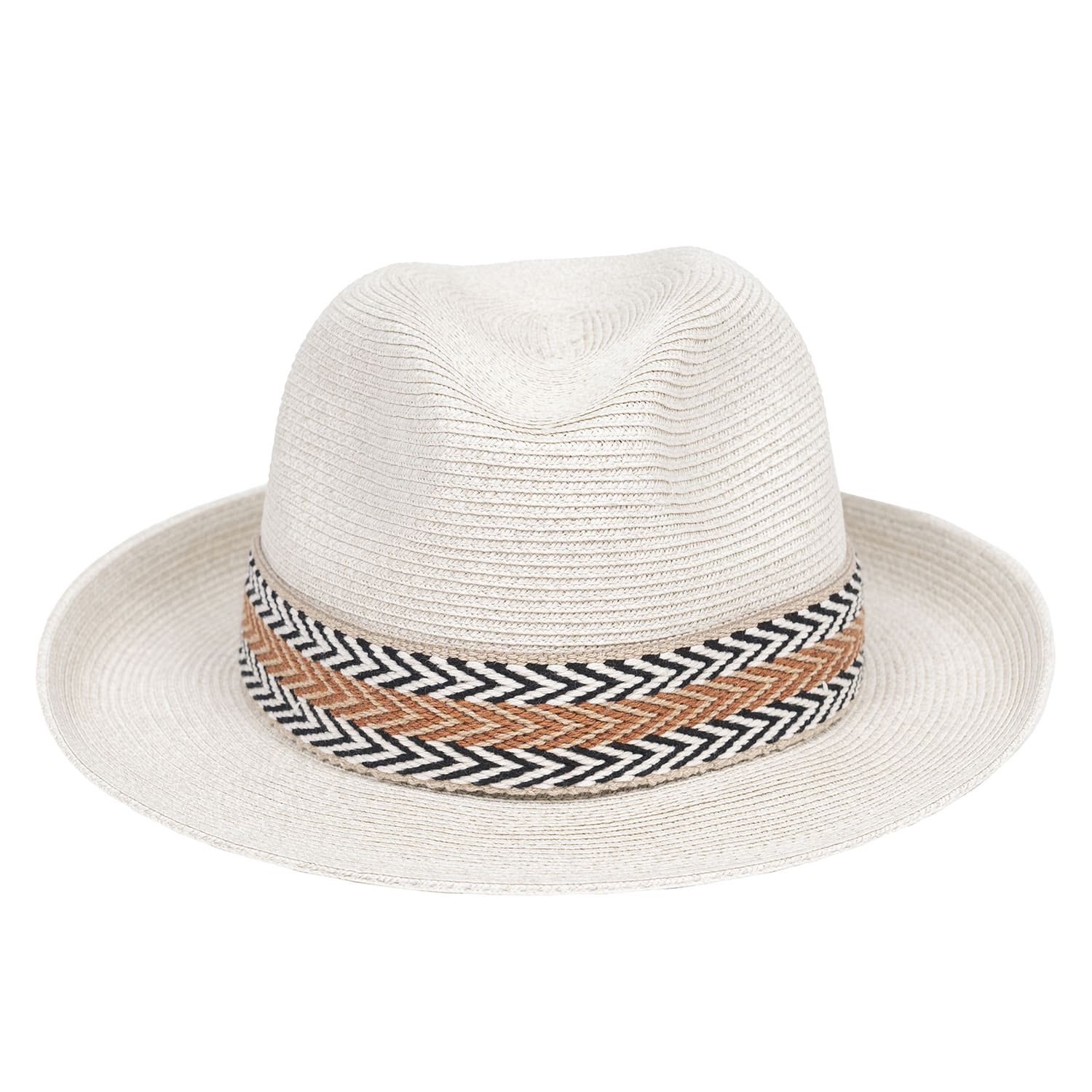 Chapeau papier ruban large