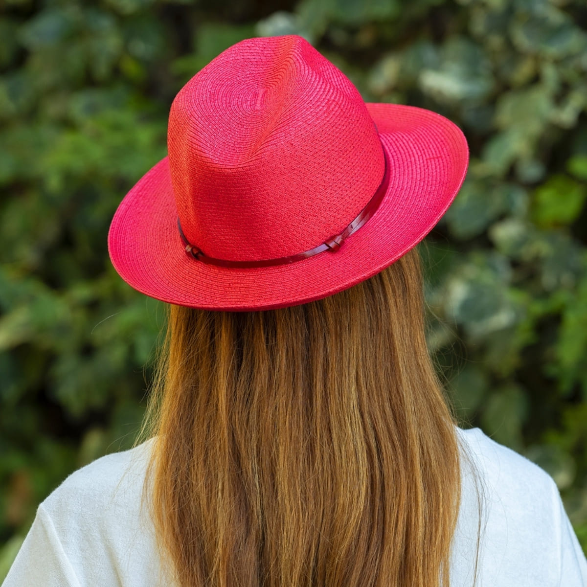 PLAITED PAPER HAT