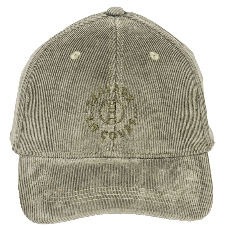 Casquette velours écoresponsable