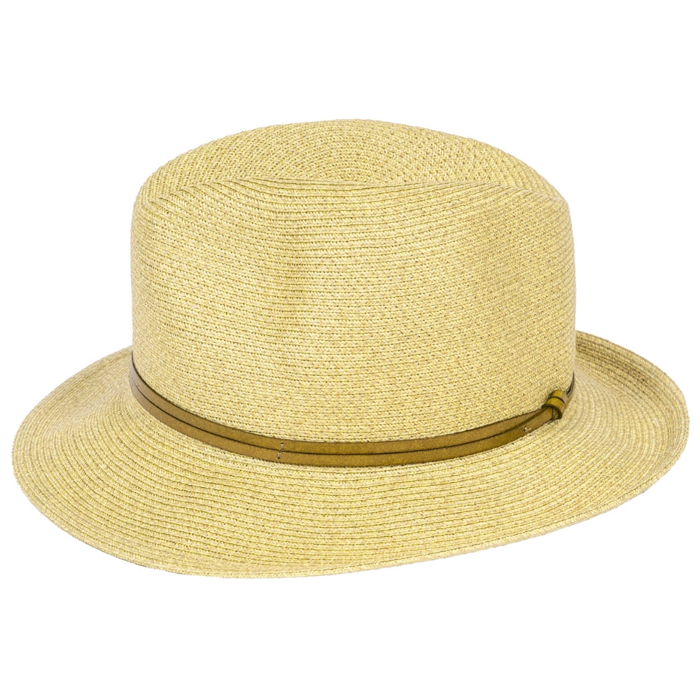 CHAPEAU PAPIER LIEN CUIR