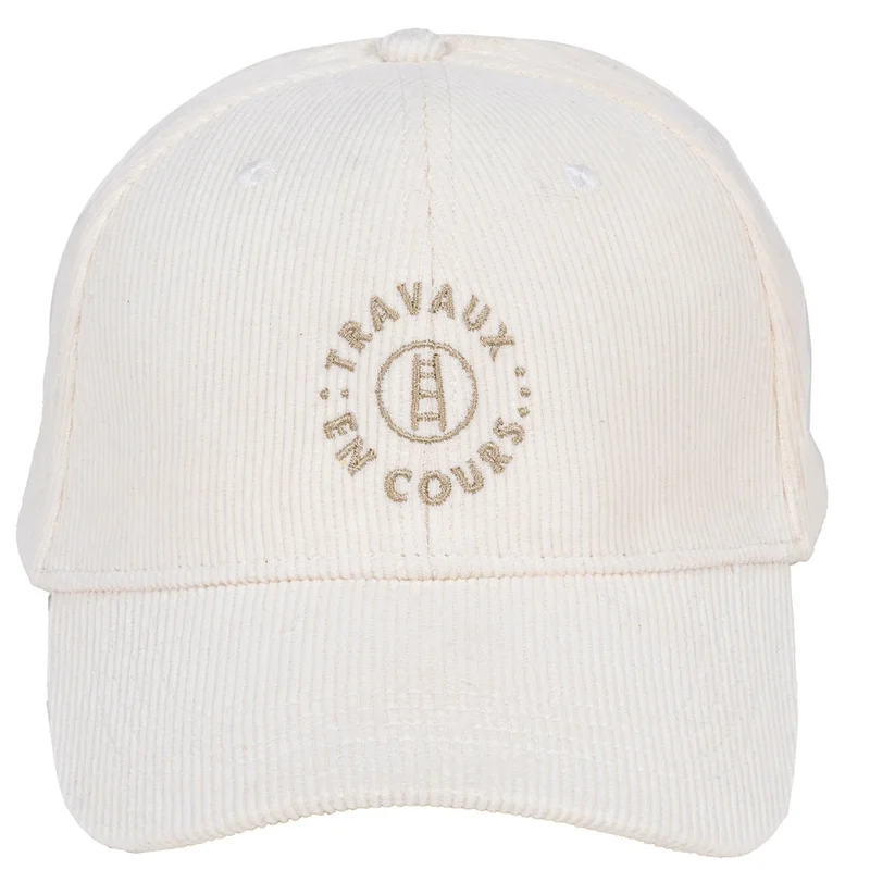 Casquette velours écoresponsable