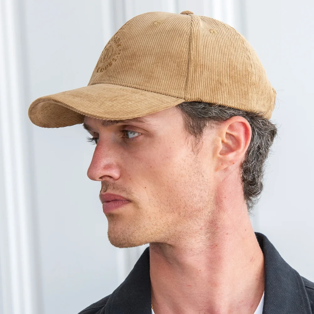 Casquette velours écoresponsable