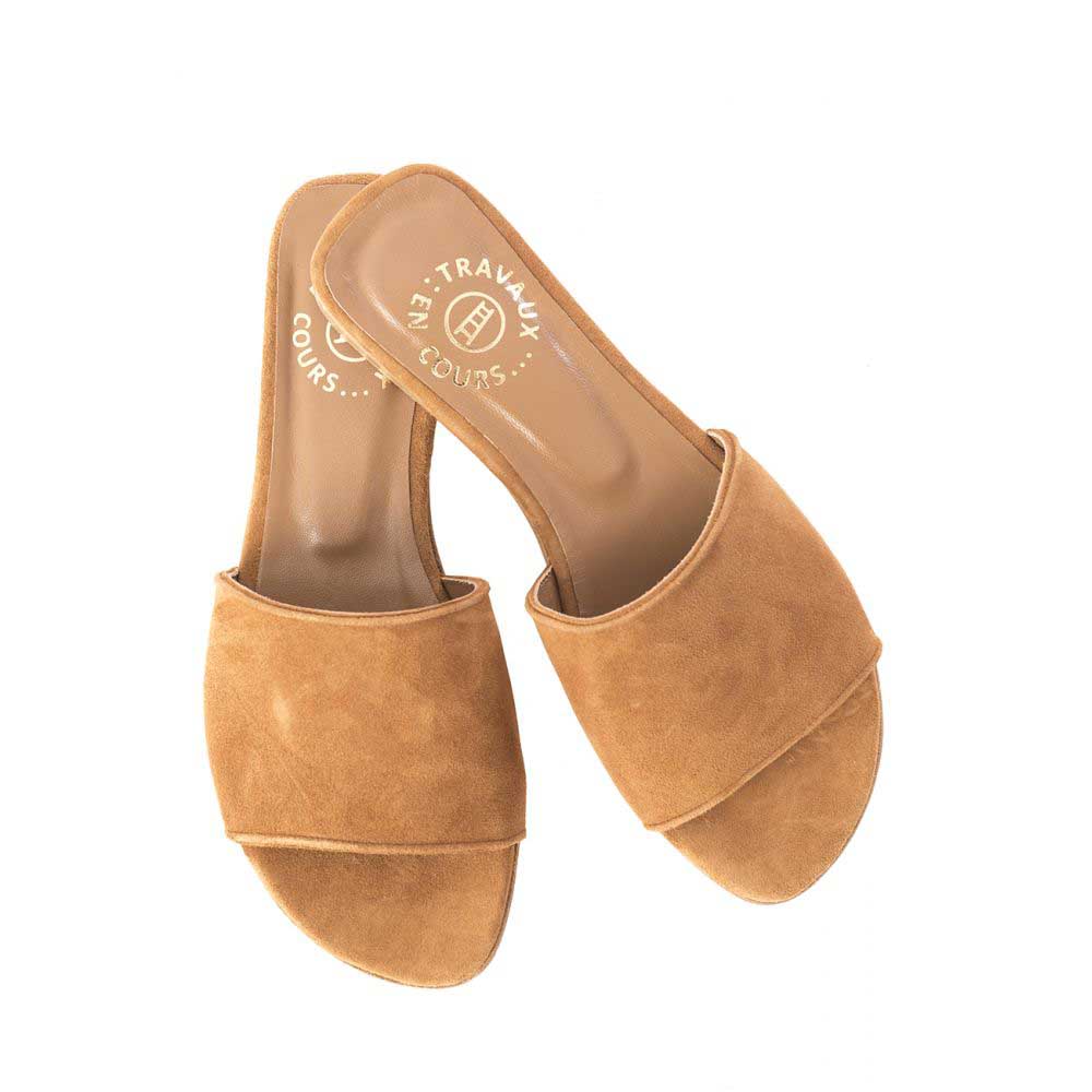 SUEDE SANDALS