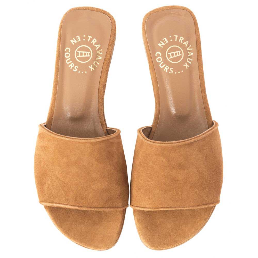 SUEDE SANDALS