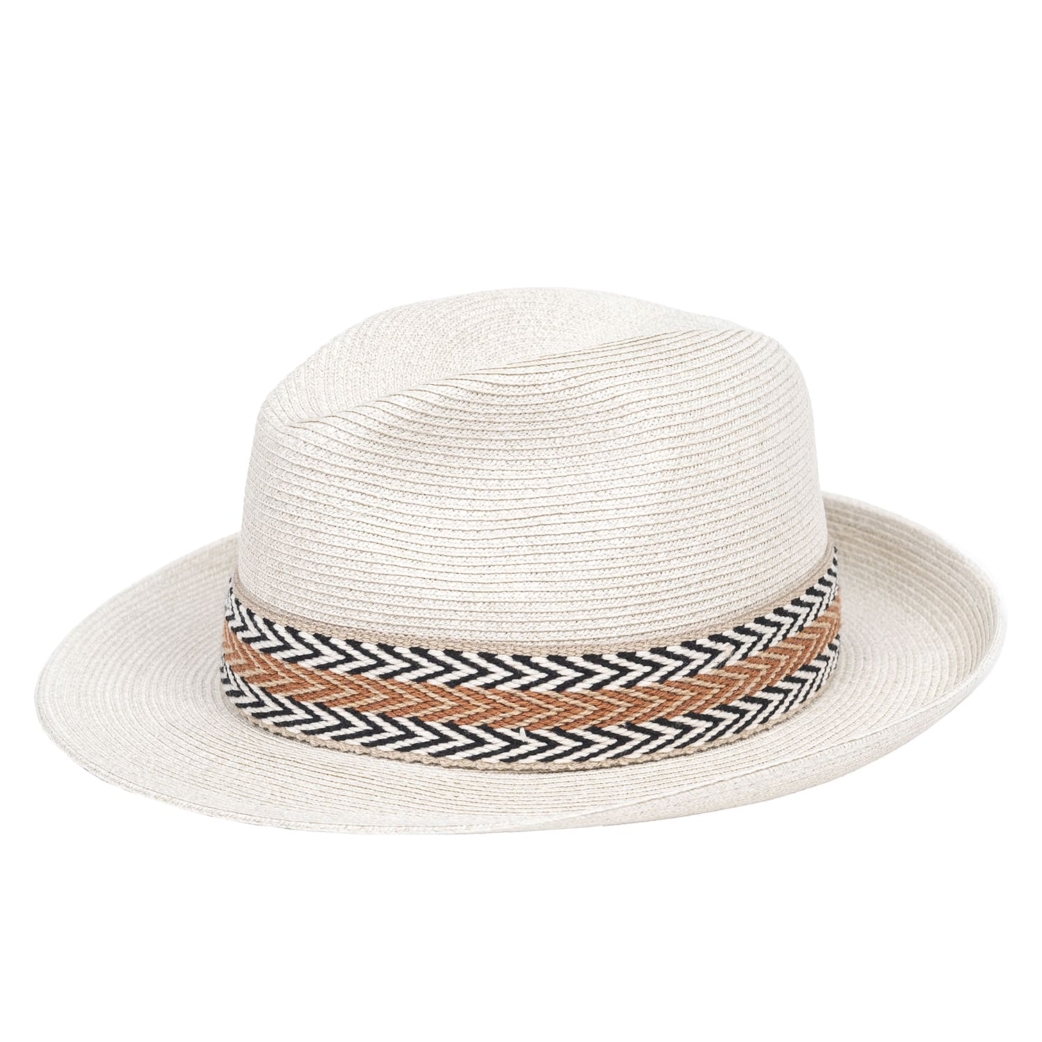 Chapeau papier ruban large