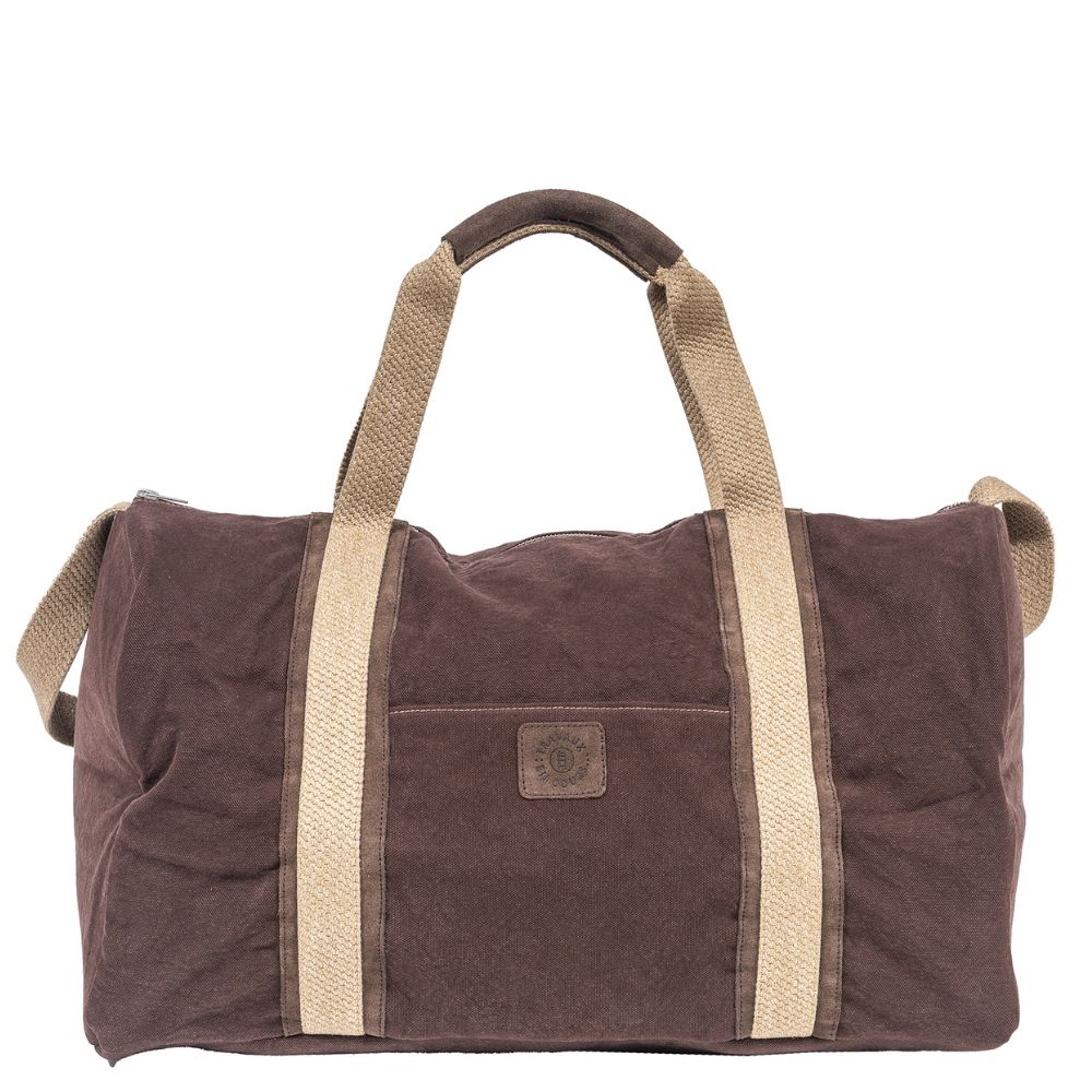 Duffle bag with zipper