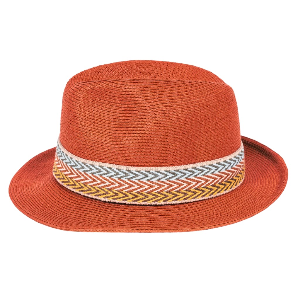 Chapeau papier ruban large