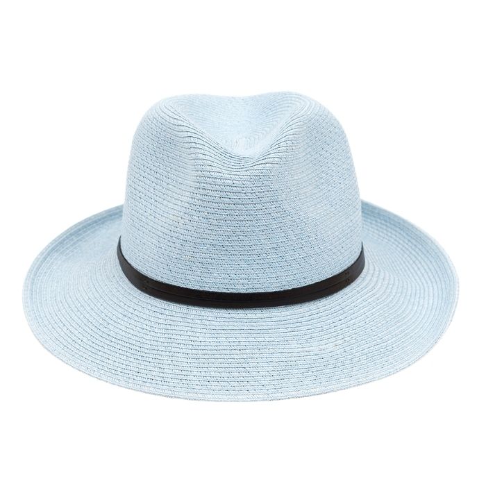 CHAPEAU PAPIER LIEN CUIR