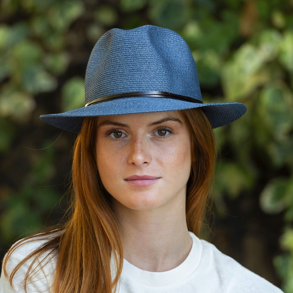 CHAPEAU PAPIER LIEN CUIR