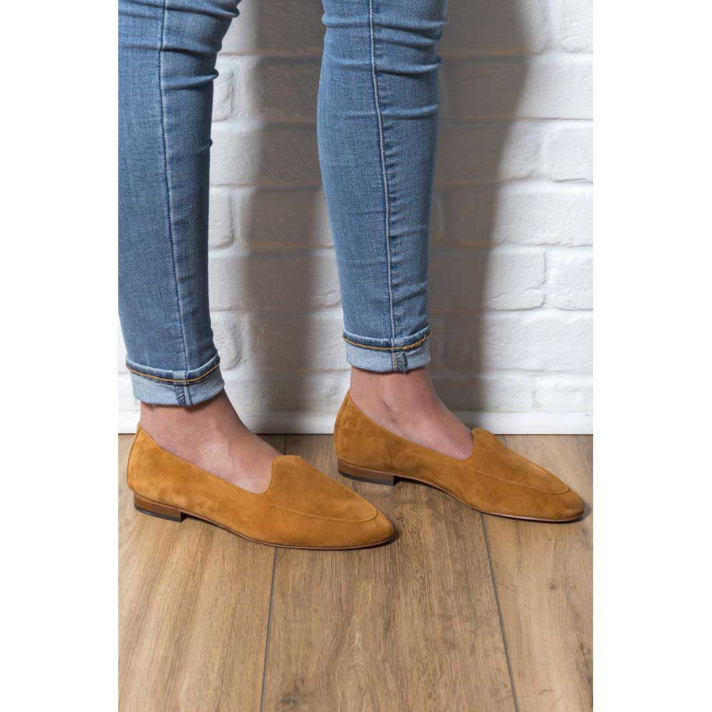 SUEDE LOAFERS