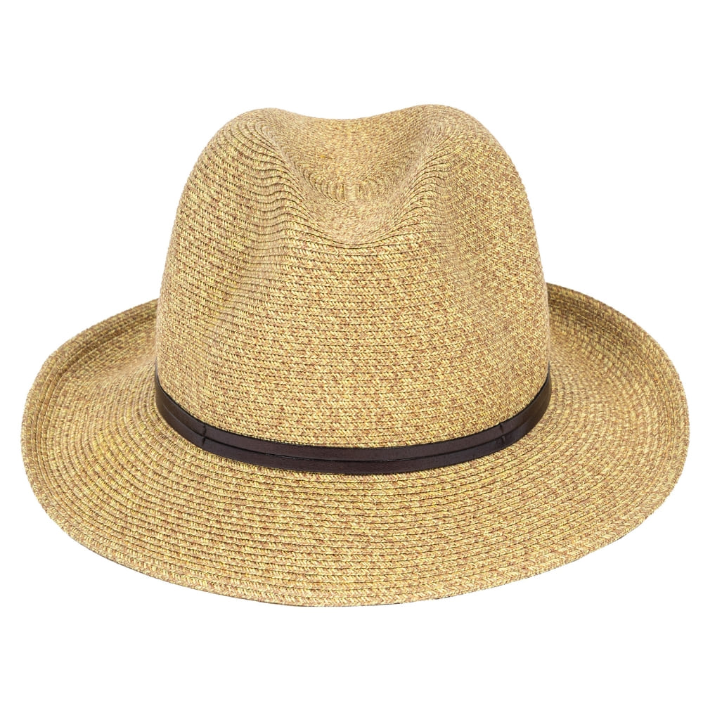 CHAPEAU PAPIER LIEN CUIR
