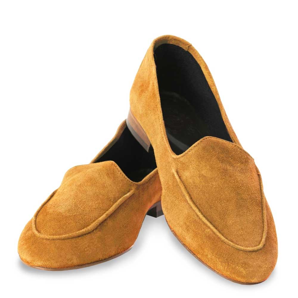 SUEDE LOAFERS