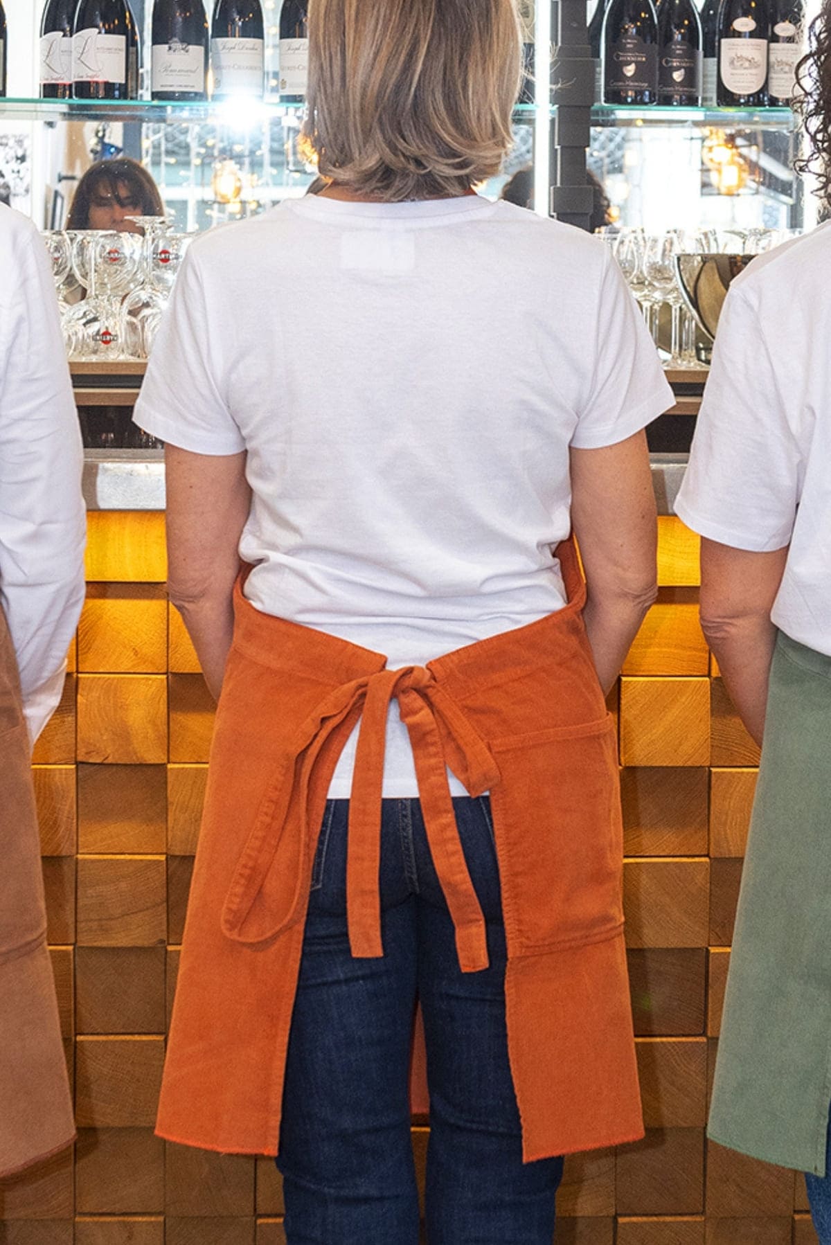 TABLIER VELOURS NAPOLI