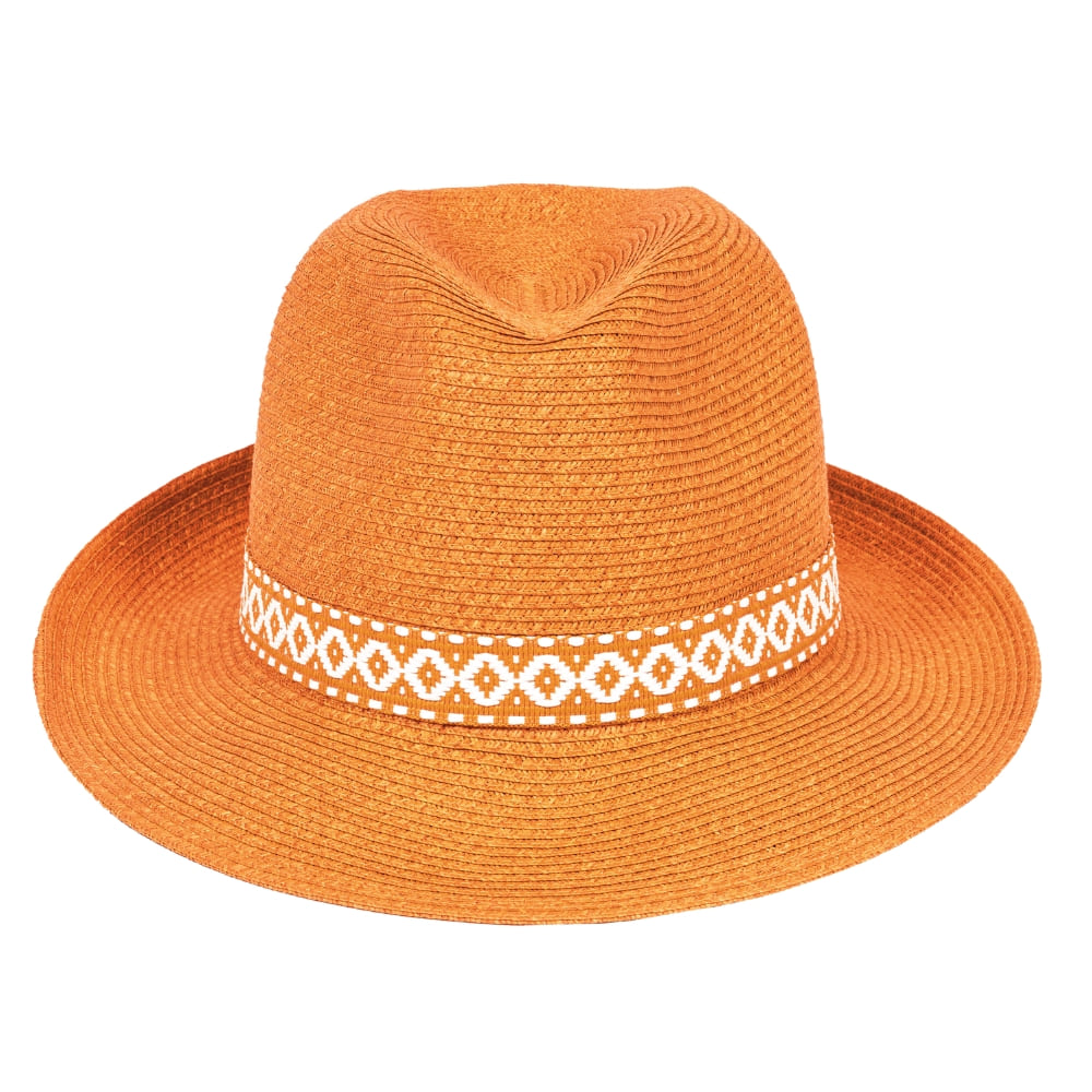 Chapeau papier ruban étroit