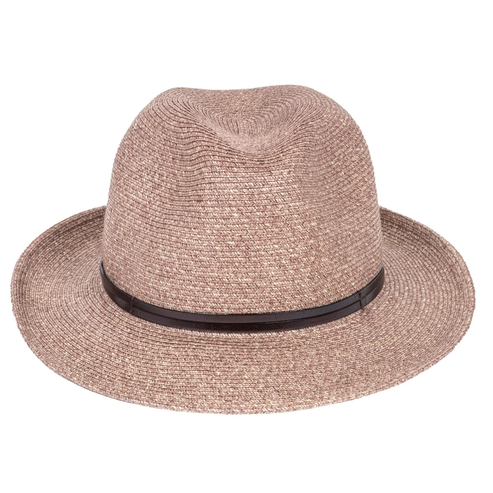 CHAPEAU PAPIER LIEN CUIR