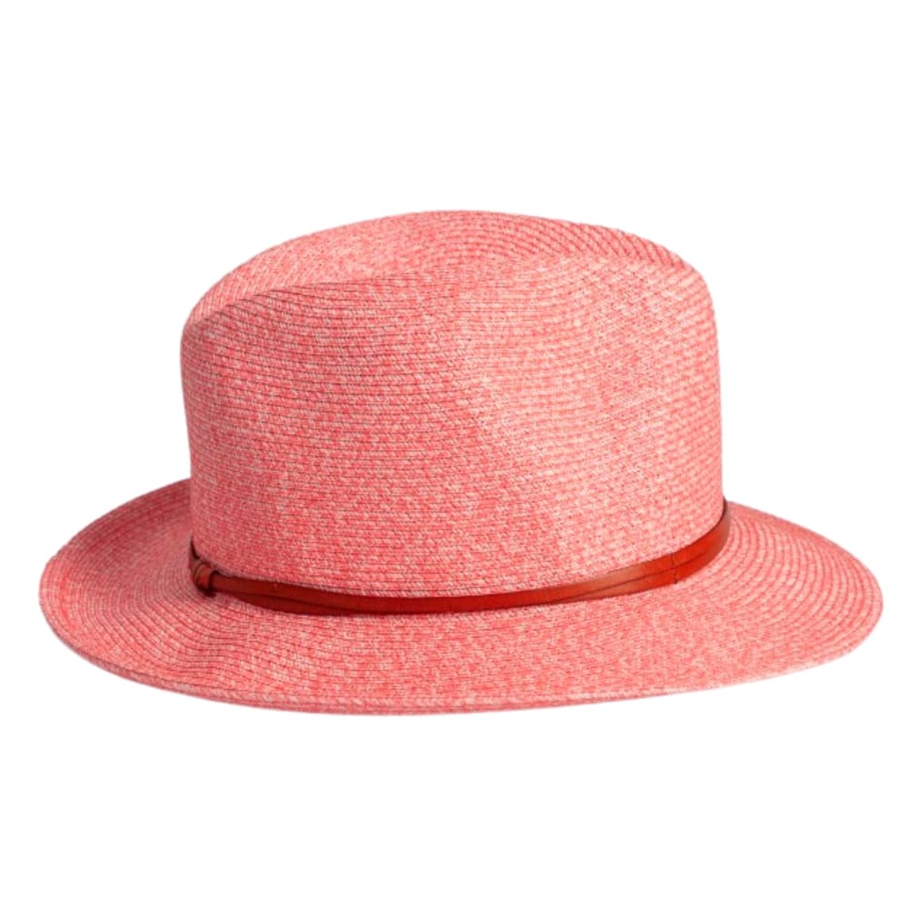 CHAPEAU PAPIER LIEN CUIR