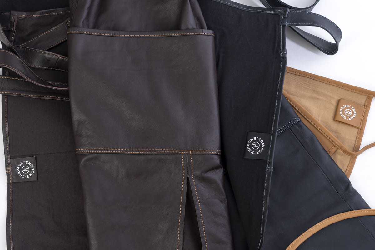 TABLIER CUIR SAINT-TROPEZ mixte