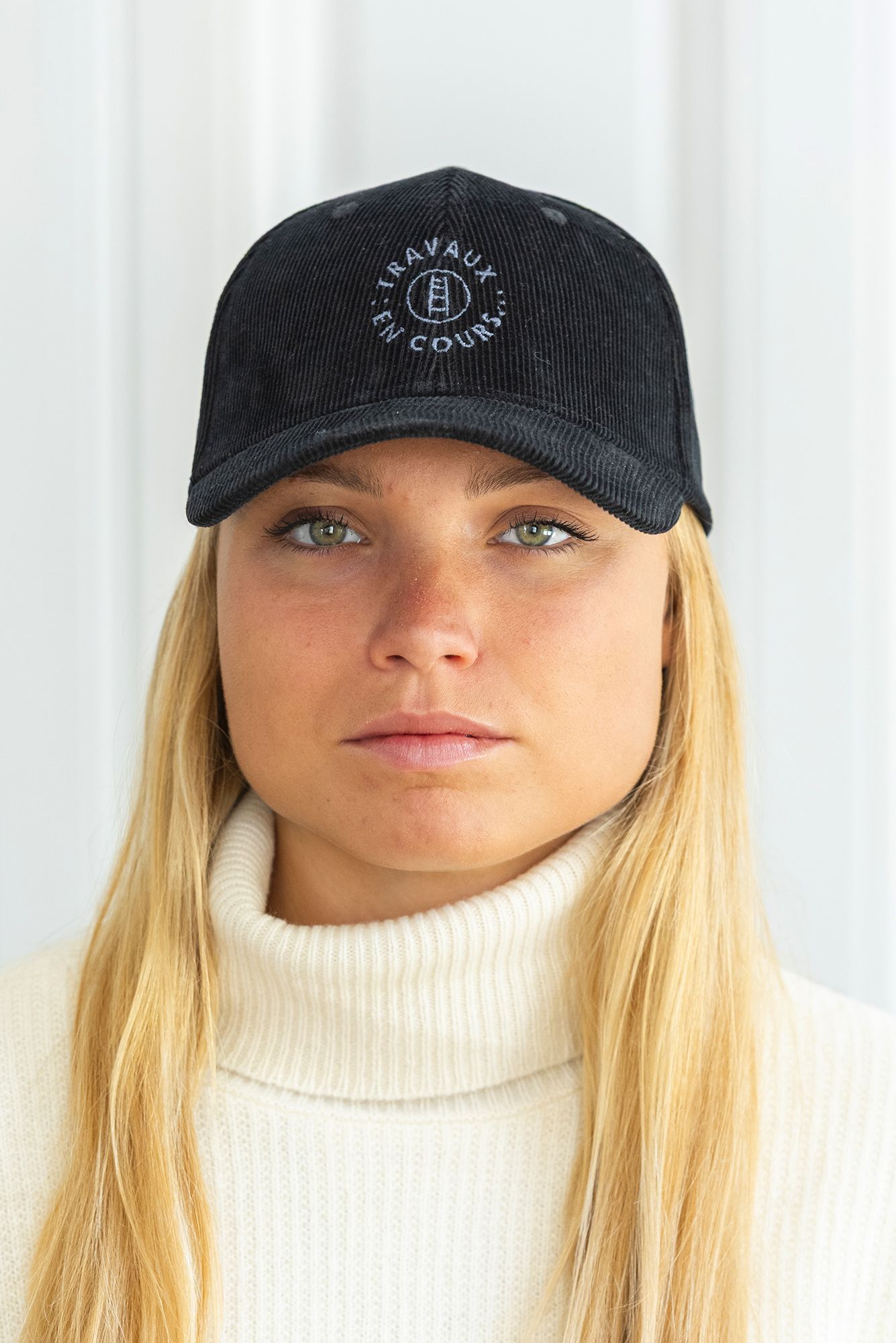 Casquette velours écoresponsable