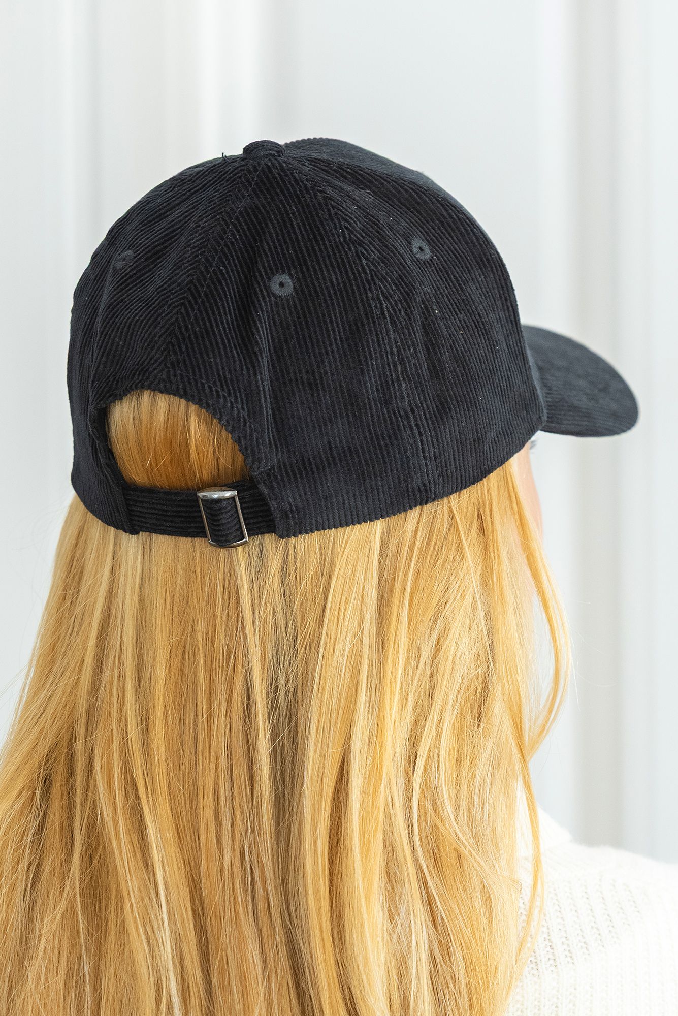 Casquette velours écoresponsable