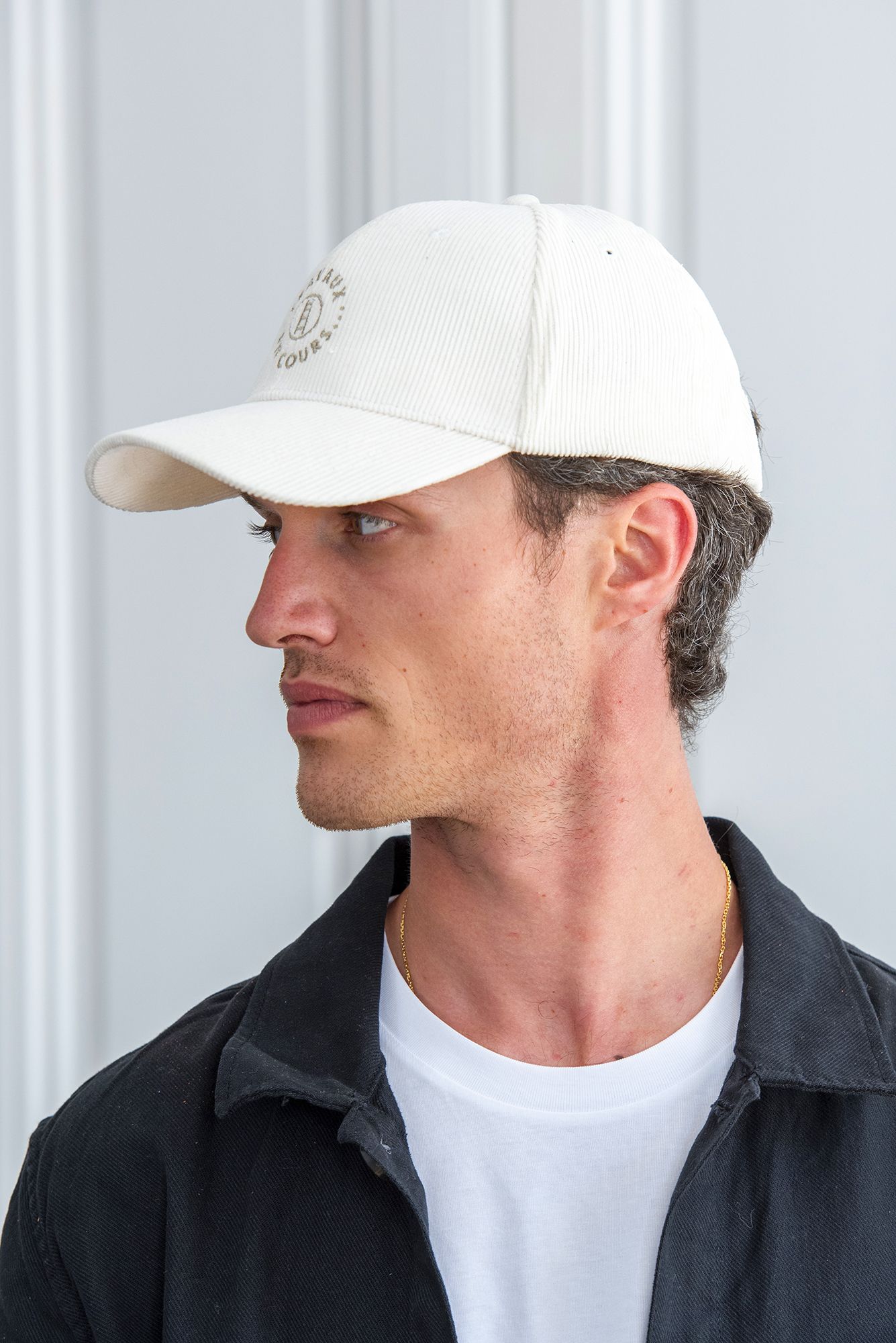 Casquette velours écoresponsable