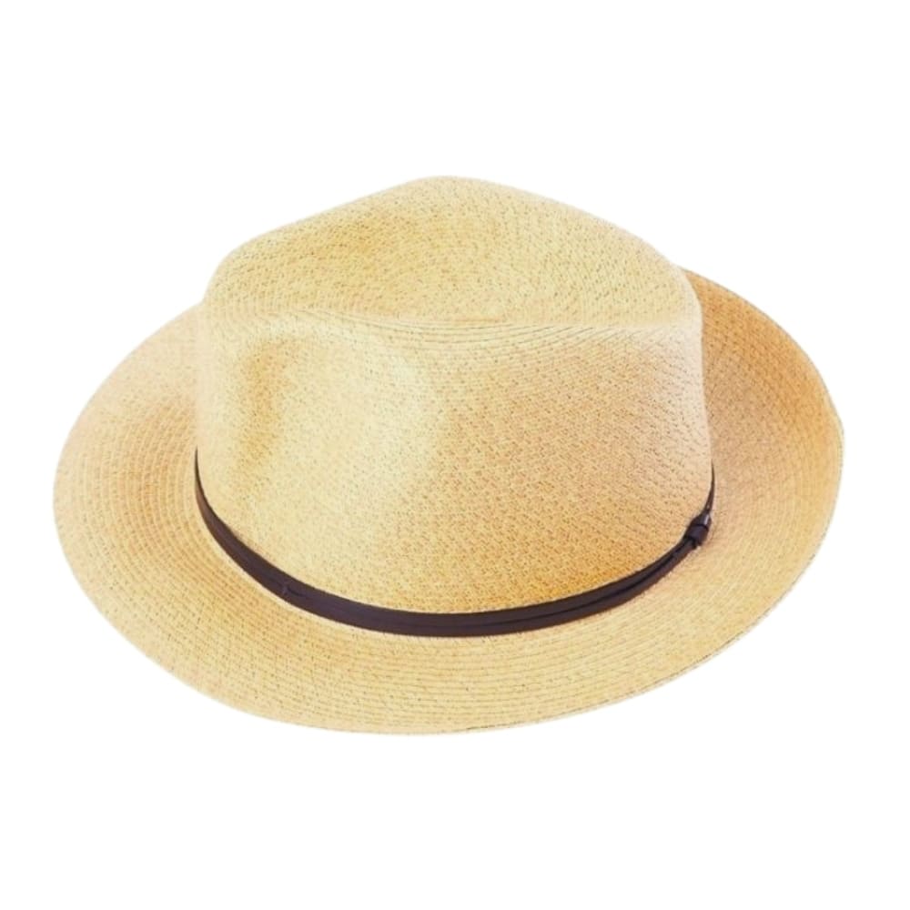 CHAPEAU PAPIER LIEN CUIR