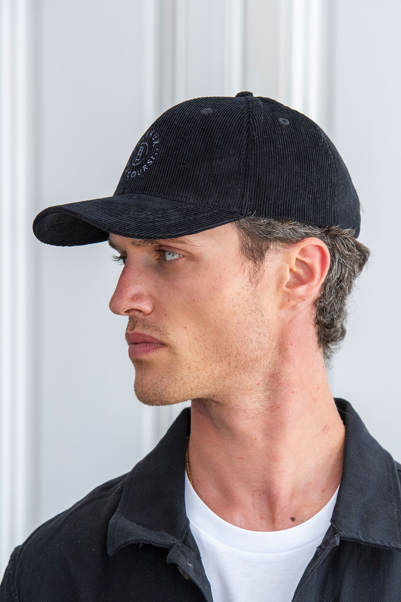 Casquette velours écoresponsable