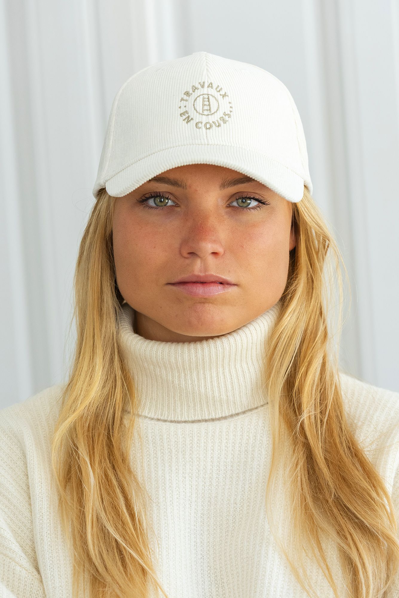 Casquette velours écoresponsable