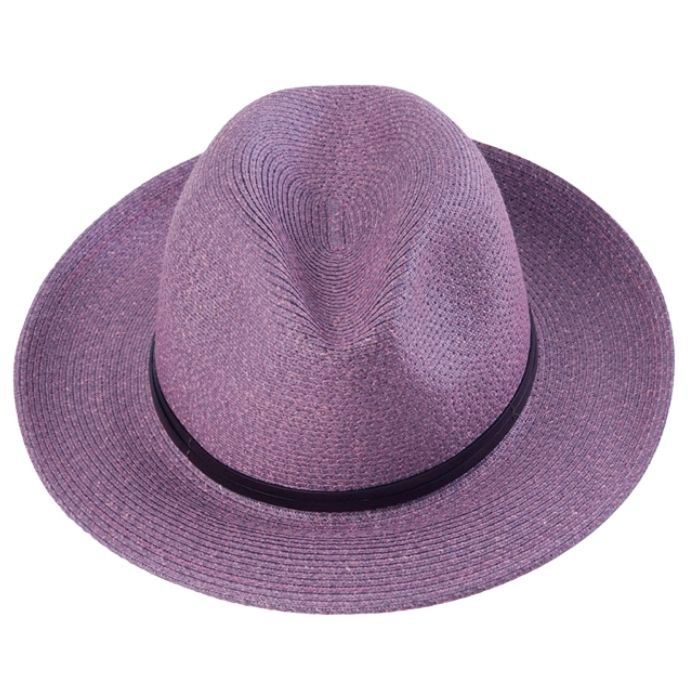 CHAPEAU PAPIER LIEN CUIR