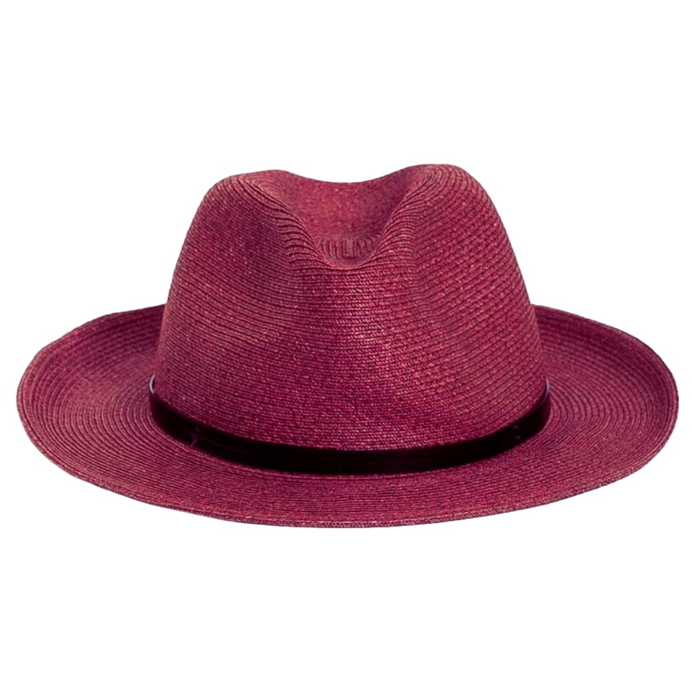 CHAPEAU PAPIER LIEN CUIR