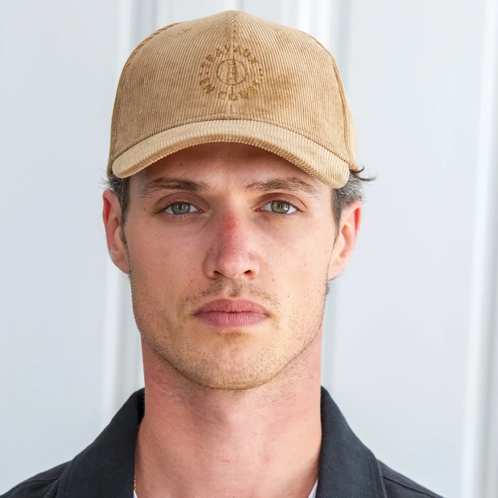 Casquette velours écoresponsable