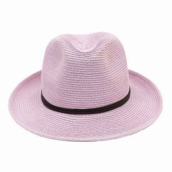 CHAPEAU PAPIER LIEN CUIR