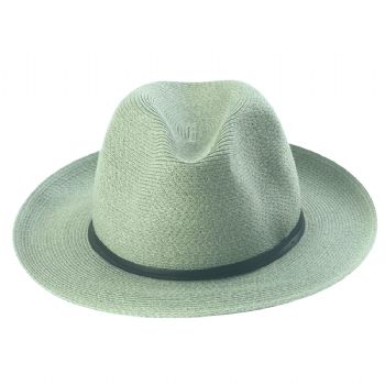 CHAPEAU PAPIER LIEN CUIR