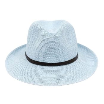 CHAPEAU PAPIER LIEN CUIR