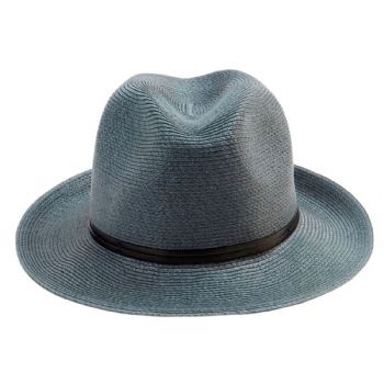 CHAPEAU PAPIER LIEN CUIR