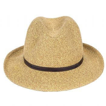 CHAPEAU PAPIER LIEN CUIR