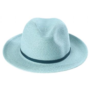 CHAPEAU PAPIER LIEN CUIR