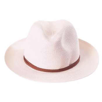 CHAPEAU PAPIER LIEN CUIR