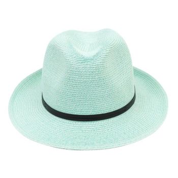 CHAPEAU PAPIER LIEN CUIR