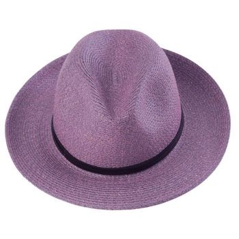 CHAPEAU PAPIER LIEN CUIR